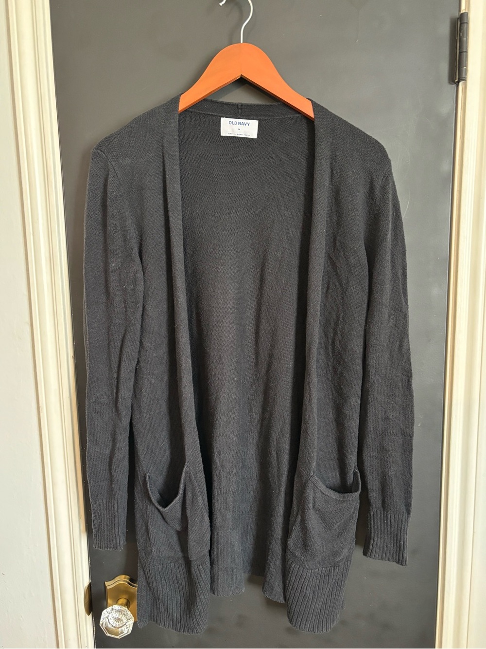 Old Navy Black Knit Sweater Top
